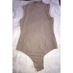 Beige bodysuit